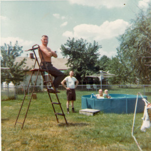 Uncle Elmer lifeguard and strong man