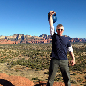 mark mellohusky kettlebell farmers walk sedona arizona desert training