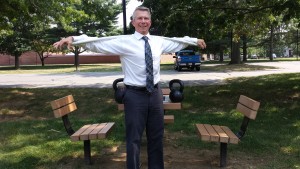 mark mellohusky kettlebell swing stick mobility outdoor workout business professional