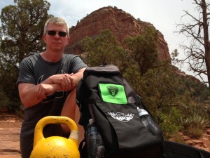 mark mellohusky sedona arizona state kettlebell workout desert hike outdoor training seven stars fitness
