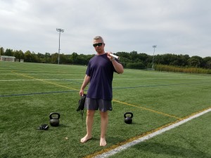 mark mellohusky barefoot training kettlebell workout outdoor training seven stars fitness