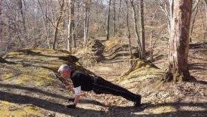 mark mellohusky ground workout outdoor training pushups bear crawls seven stars