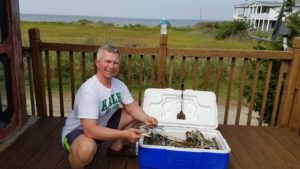 mark mellohusky cooking blue claw crabs old bay seven stars fitness