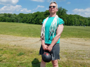 mark mellohusky two piece jump rope workout kettlebell swings outdoor exercises seven stars fitness