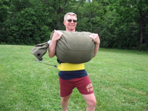 sandbag training and body weight exercises