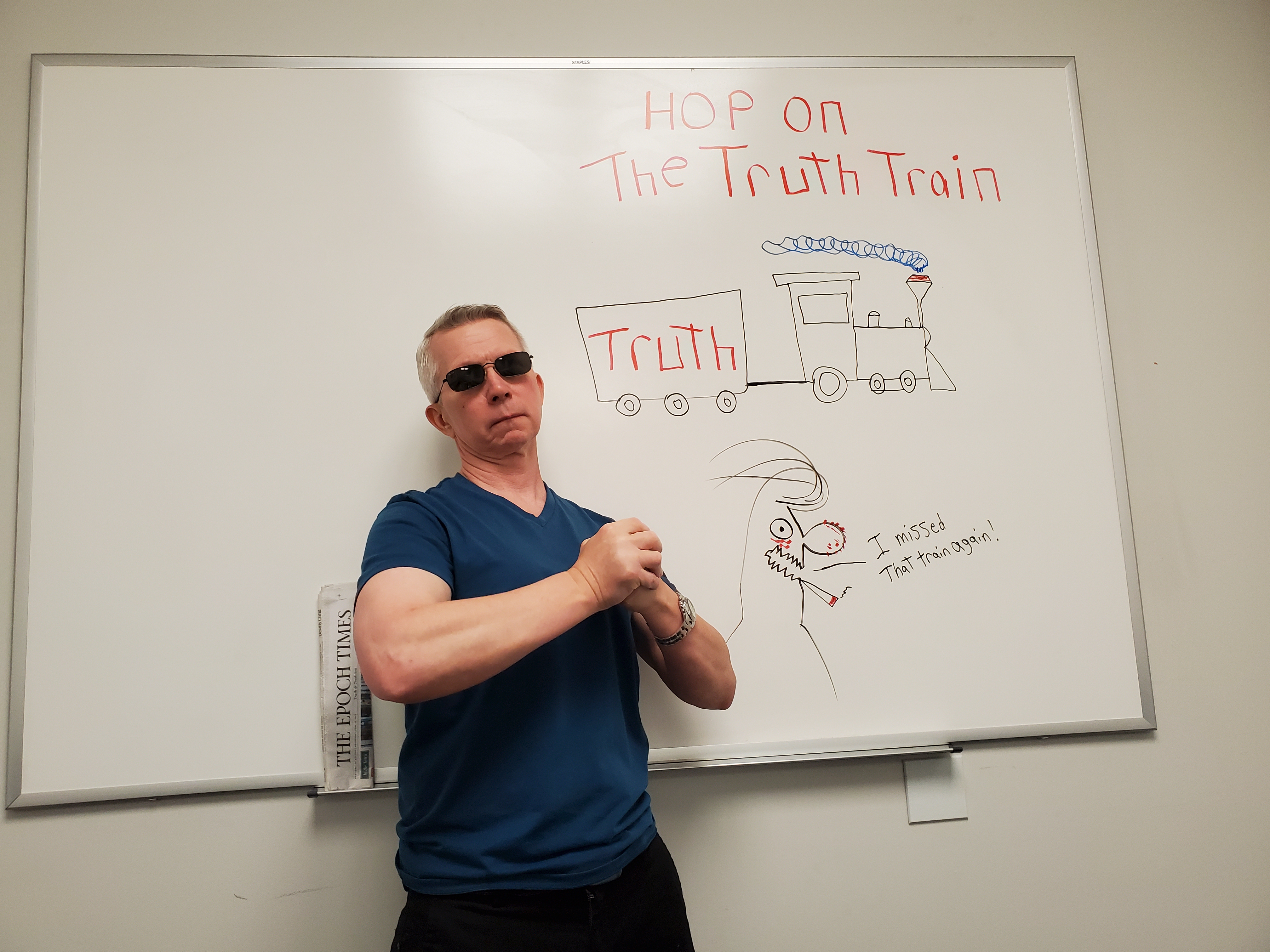 mark mellohusky five truths at a time hop on the truth train